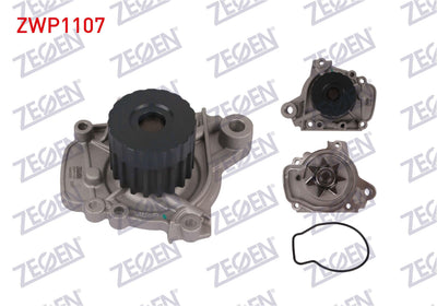 Zegen ZWP1107 Water Pump Honda Civic VI 1.4i 1995-2001 / Civic V 1.4i 1992-1995 / Civic V 1.6 I-Vte — Water Pump & Thermostat
