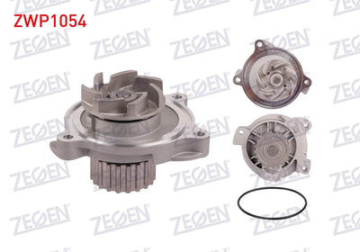 Zegen ZWP1054 Water Pump Volkswagen Transporter IV 2.4 D (Aeb) 2.5 D (Aaf-Acu-Aeu) 2.5 TDI (Axg) 92 — Water Pump & Thermostat