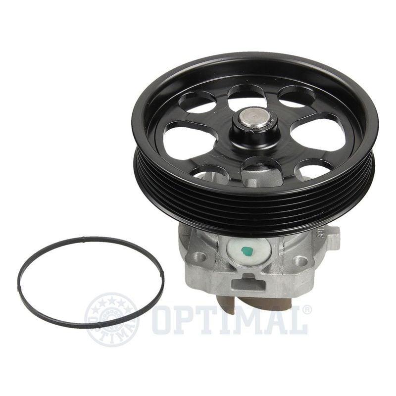 Optimal AQ-1719 Water Pump - Durable Aluminum Design for Fiat and Opel Models — Water Pump & Thermostat
