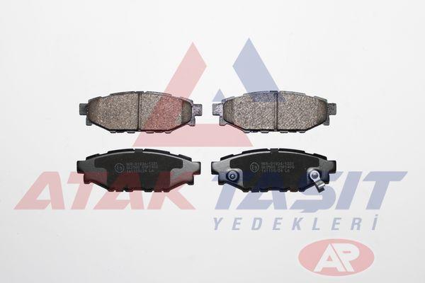 AP 05P1408 Brake Pad Rear Subaru Impreza 2012-/ Forester 2012-/ Legacy 2011-/ Outback 2011-/ Brz 2.0 2012-/ Xv 1 — Brake Pads
