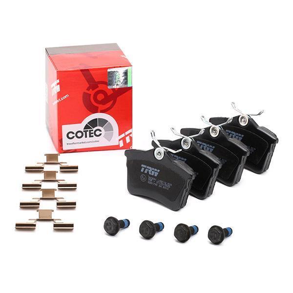 TRW GDB1799 Rear Brake Pad Set Citroen Berlingo 08-/Peugeot Partner Tepee/308 SW 07- — Brake Pads