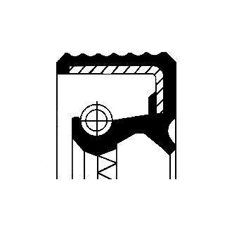 CORTECO Transmission Seal 49366782 - Transmission Seal for 10-T.Porter.T5-T6 — Gaskets & Seals