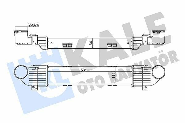 Kale Turbo Radiator for S-Class W220 (1999-2005) — Radiators & Fans
