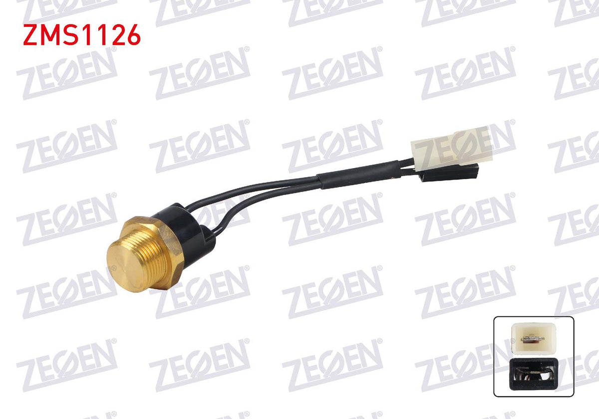 Zegen ZMS1126 Fan Switch Kablolu Kıslık 87-92 Derece Dks 1993-2002 / Fiat Uno 1983-1993