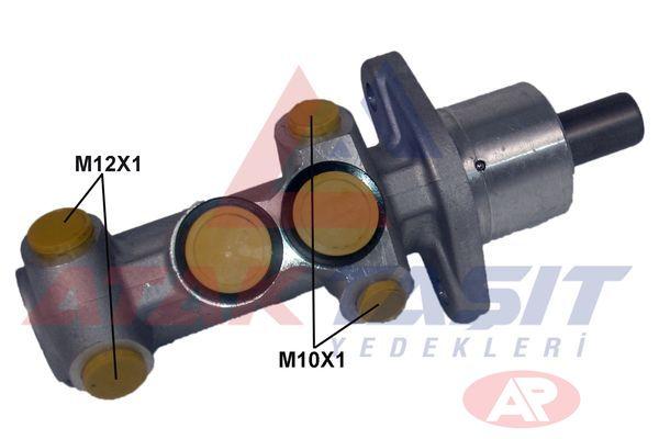 AP 212692 Brake Anamerkez Aluminium 20,64 mm Renault Clio Symbol 1.4-1.5 dCi-1.6 1998-2005 / Clio II 1.2i 16V-1.4i 16V-1.5 dCi-1.6i 16V 1998-2005