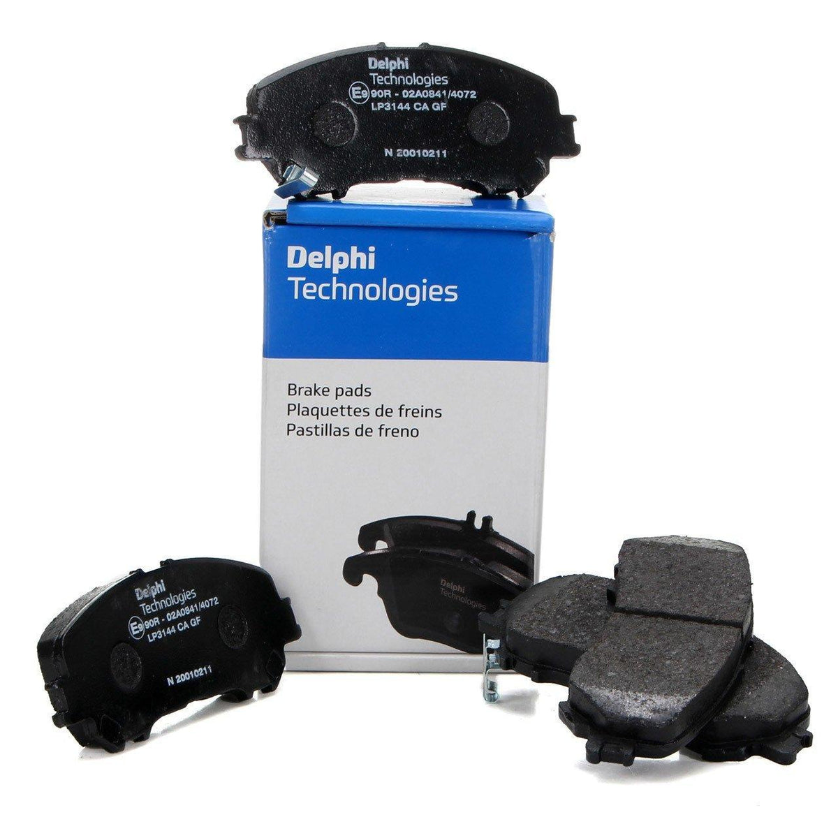 Delphi Front Brake Pad Kit for Nissan Qashqai 2014+ — Brake Pads