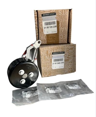 Mais Renault 1.3 tCe 1.0 tCe Water Pump Pulley Kit with Bolts Thick Type Reinforced New Nesil — Water Pump & Thermostat