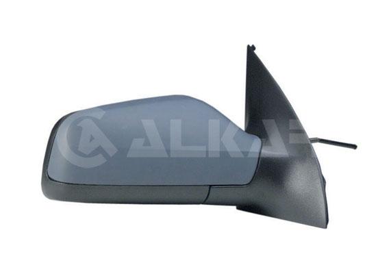 Alkar 6165437 Outer Rear View Mirror Right Mechanical Primed Opel Astra G 1998-2004 — Mirrors