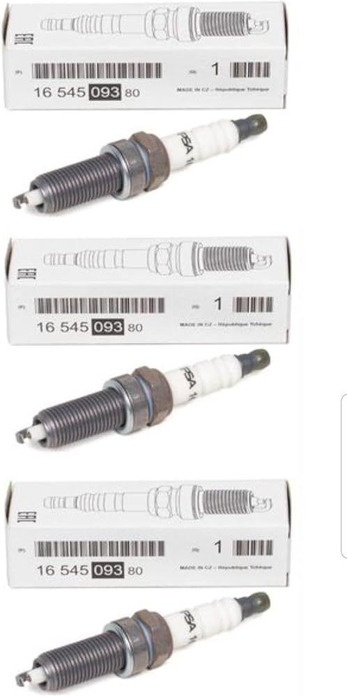 Peugeot Spark Plug Set - Original 3-Piece for 208 1.2 VTi — Coils & Plugs
