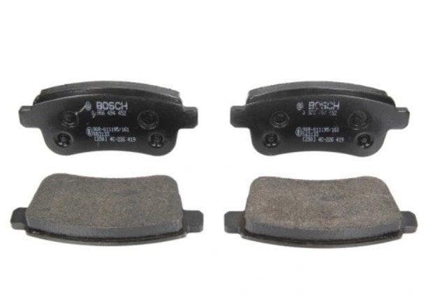 Bosch Rear Brake Pad Set - EPS Included For Renault Megane 3 — Brake Pads