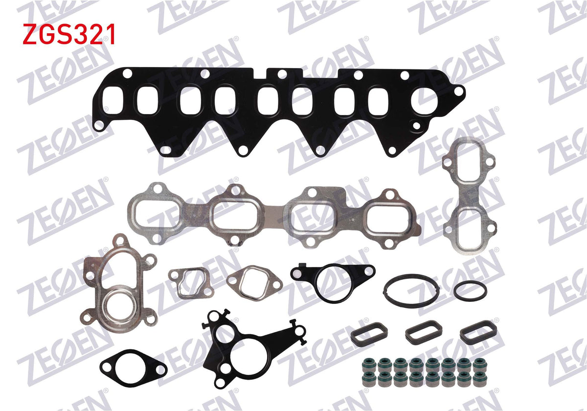 Zegen ZGS321 Motor Upper Set Gasket (Skc None) Talisman-Traffic III 1.6 dCi Pair Turbo — Gaskets & Seals
