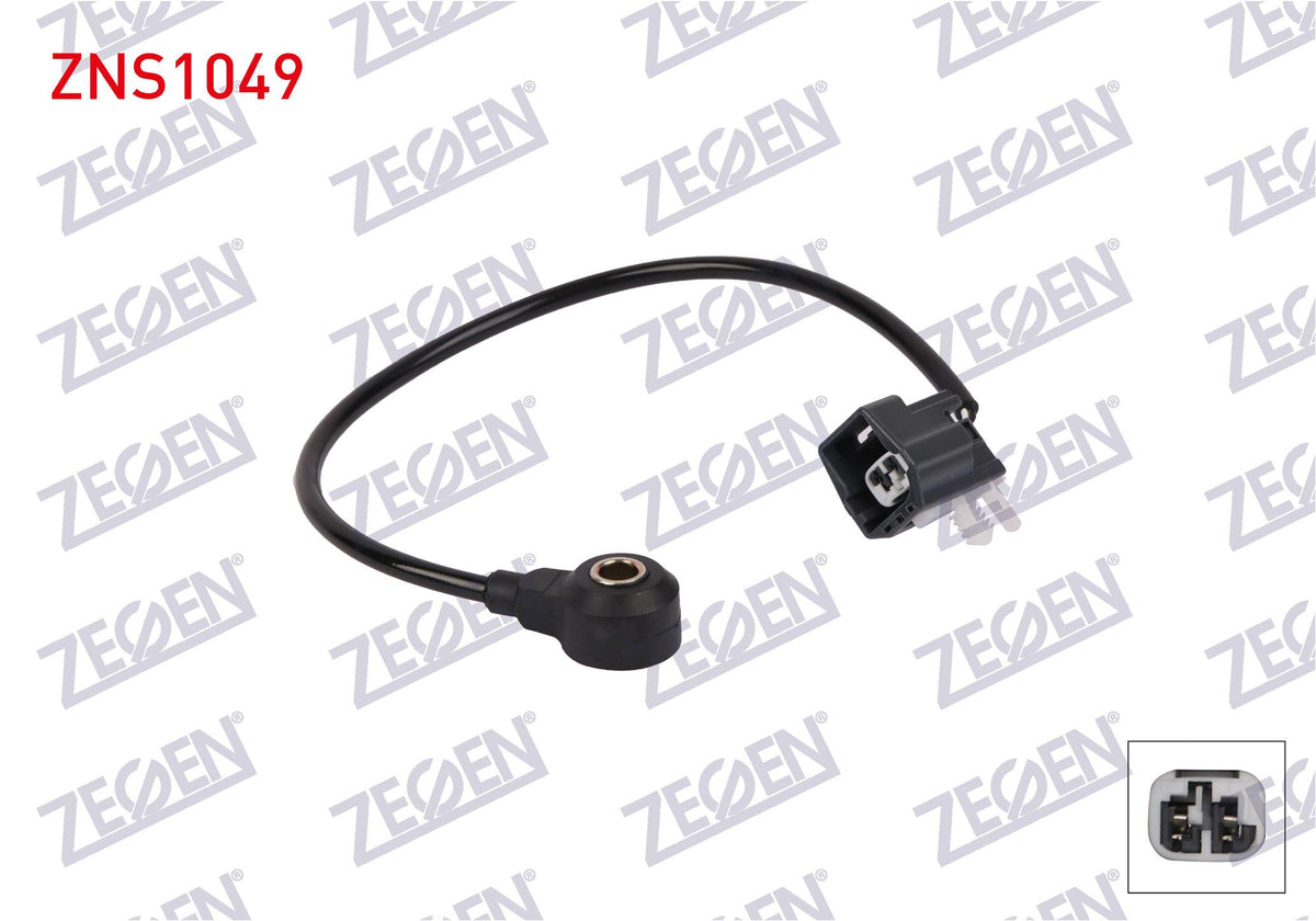 Zegen ZNS1049 Knock Sensor Ford Focus II / Mondeo / S-Max / C-Max / Connect / Transit 1.8 TDCi — Engine Management Sensors