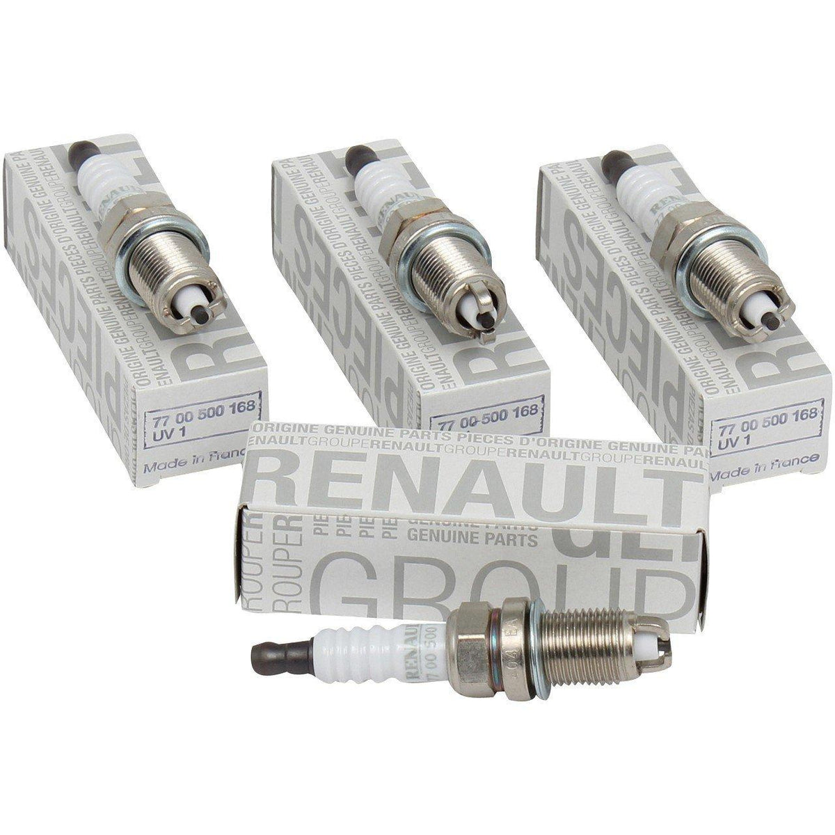Mais Renault Symbol Ignition Spark Plug Set - Compatible with 2006-2008 Gasoline Vehicles — Coils & Plugs