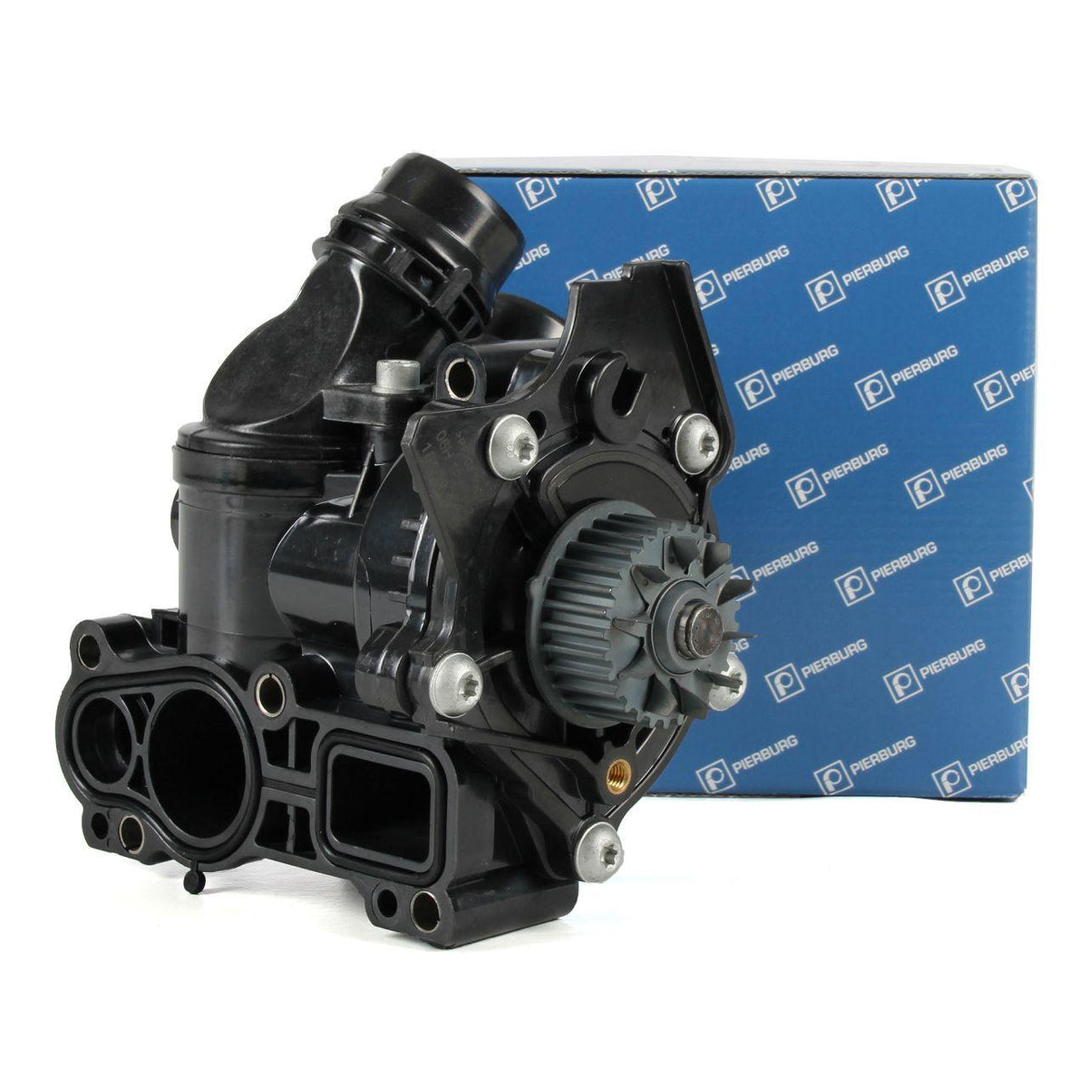 Pierburg Complete Water Pump - Compatible with Skoda Superb 2008-2013 1.8 TSI — Water Pump & Thermostat