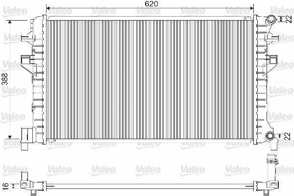 VALEO Radiator for Golf VII A3 Leon Octavia - Efficient Cooling System — Radiators & Fans