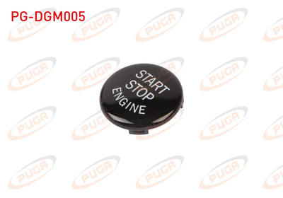 PUGA PG-DGM005 Start-Stop Button Cover Black 5 Series (E60) 3 Series (E90) — Switches & Relays
