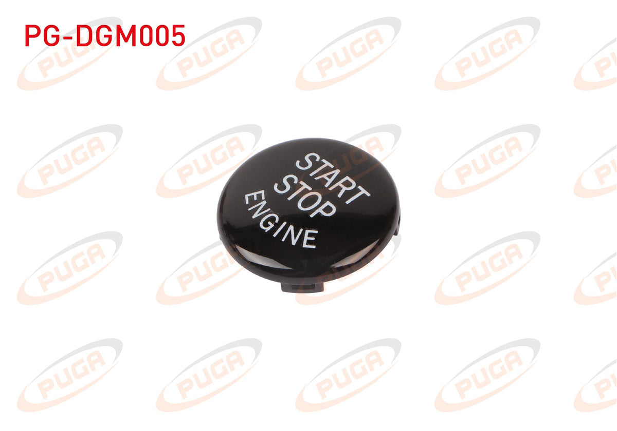 PUGA PG-DGM005 Start-Stop Button Cover Black 5 Series (E60) 3 Series (E90) — Switches & Relays