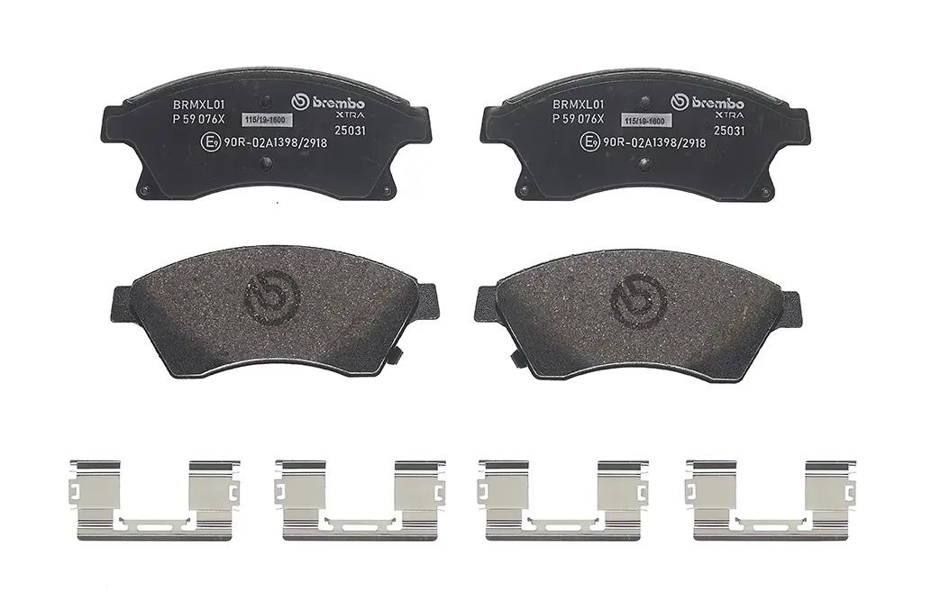 Brembo P59076X Brake Pad Front Xtra Chevrolet — Brake Pads
