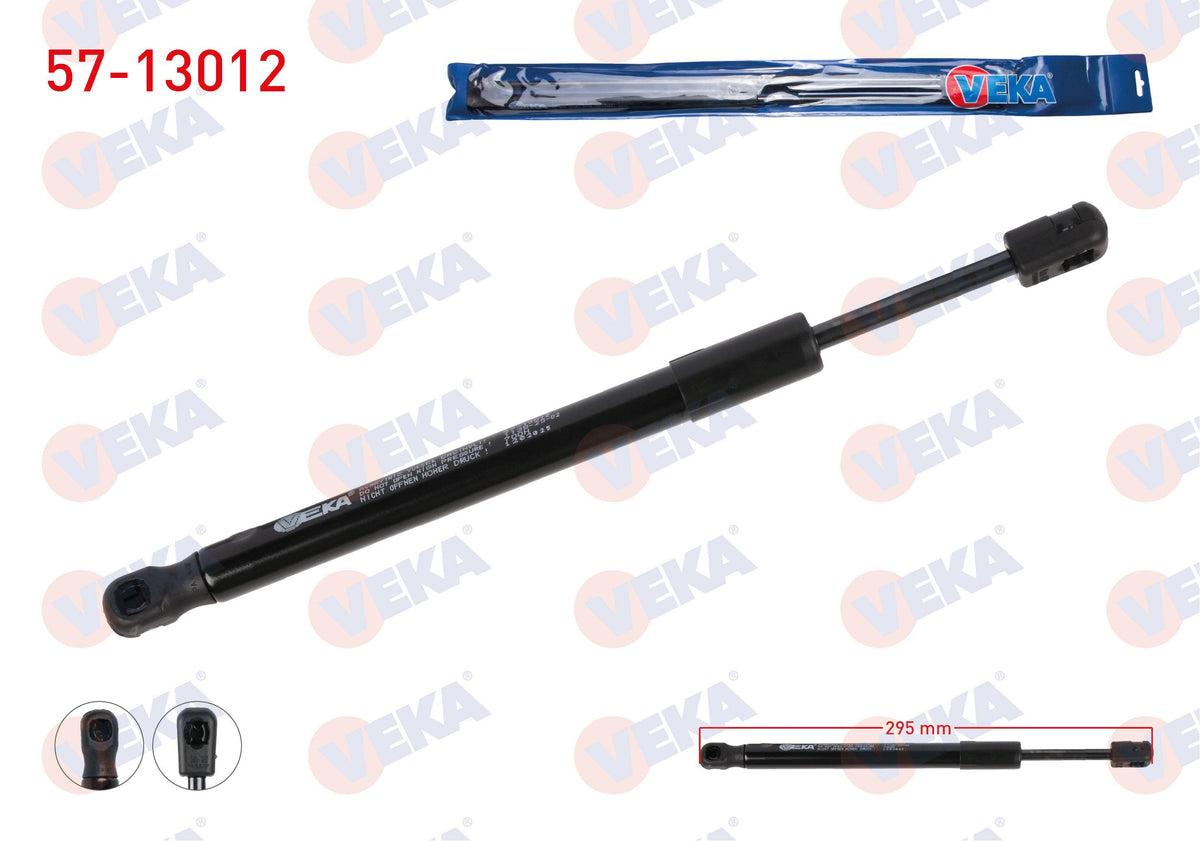 Veka 57-13012 Trunk Gas Strut 295mm / 700N Audi A4 B7 (8Ec) 2005-2008 — Support Rods & Struts