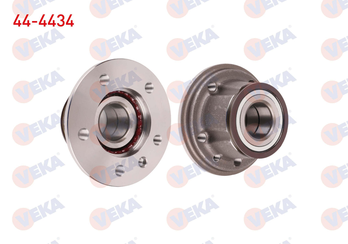 Veka 44-4434 Wheel Hub Left-Right Rear with Bearing ABS li 5 Lug Volkswagen Crafter 2.0 TDI 2016