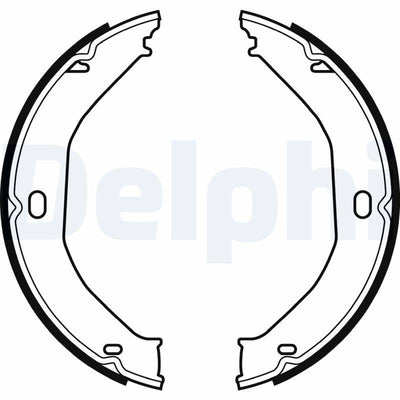 Delphi LS2078 Brake Pabucu