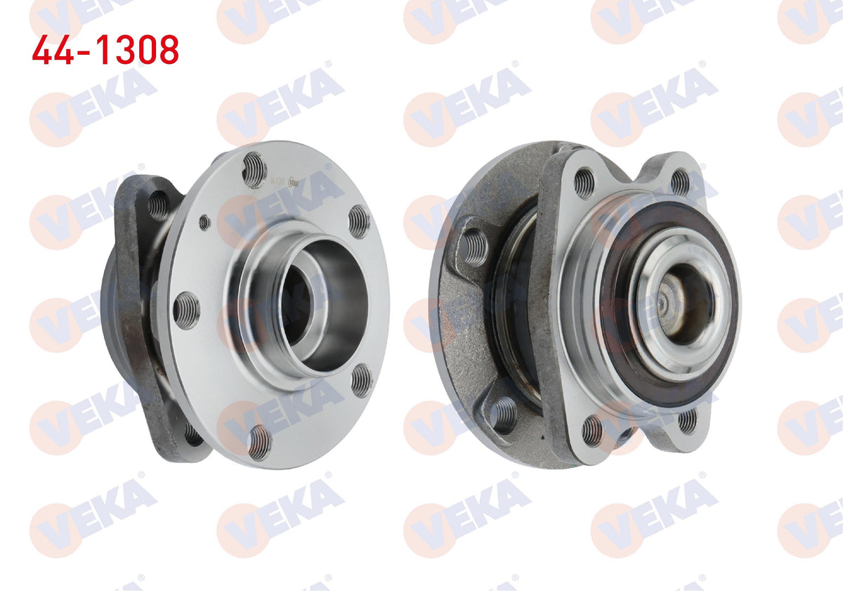 Veka 44-1308 Wheel Hub Left-Right with Bearing Rear Audi A6 (4F2 — Hub Assemblies