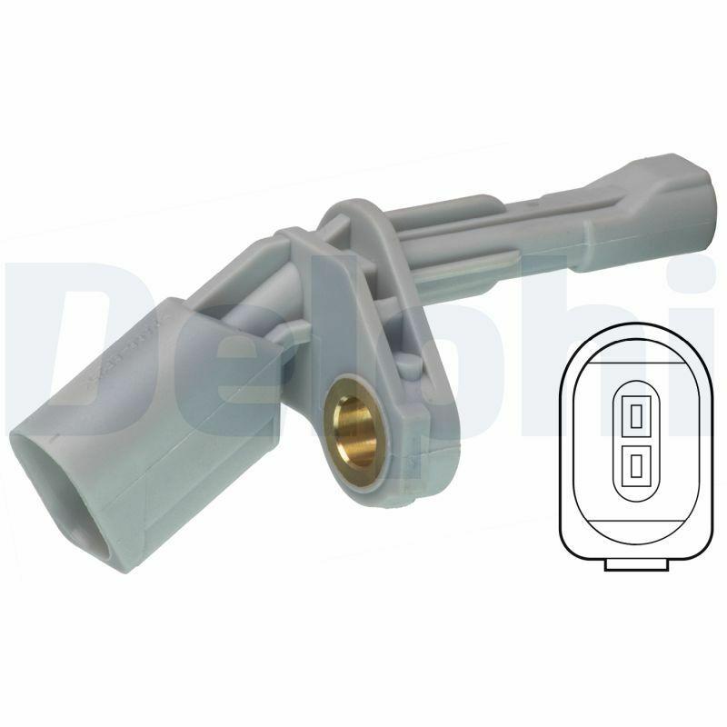 Delphi SS20570 Rear Left ABS Sensor - Compatible with Golf VI and More — Brake Sensors & ABS