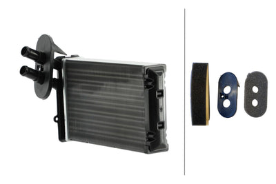 Hella 8FH366335-561 Heater Core VW Polo Hb. Polo CLS.,Caddyıı — Heater & Blower