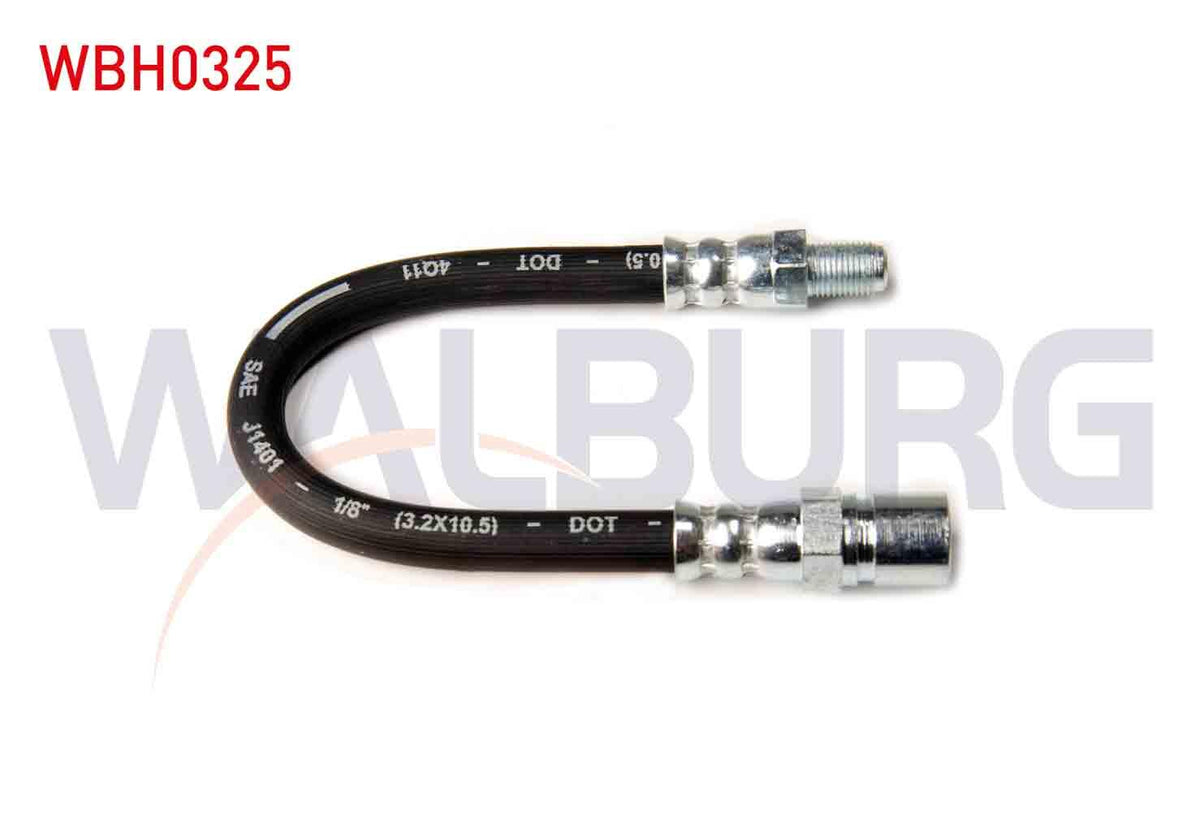 WALBURG WBH0325 Brake Hose Rear Left-Right 200mm Opel Astra F 1991-1998 /Opel Vectra A 1988-1995 /Opel Cal — Brake Hydraulics