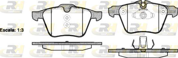 ROADHOUSE 21217.00 Brake Pad Galaxy 05 > 06 — Brake Pads