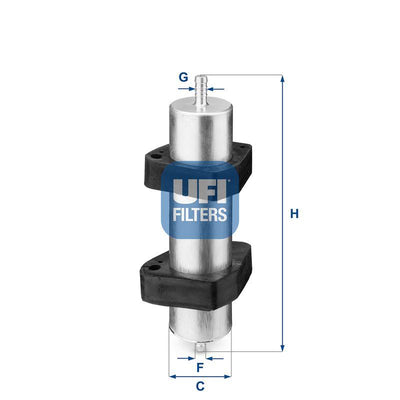 Ufi 31.920.00 Fuel Filter (Diesel) Audi A4 (8K) A5 (8T3) 2.0 2, 7 3 and 3 more models — Fuel Delivery