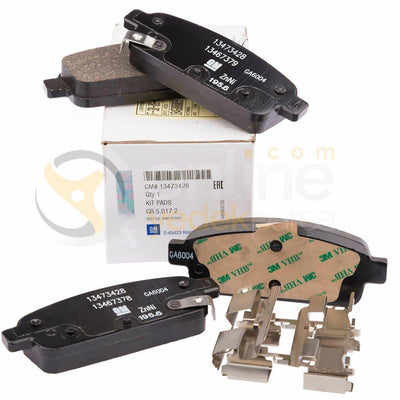 PSA Opel Astra J Rear Brake Pads - Original Manufacturer Product