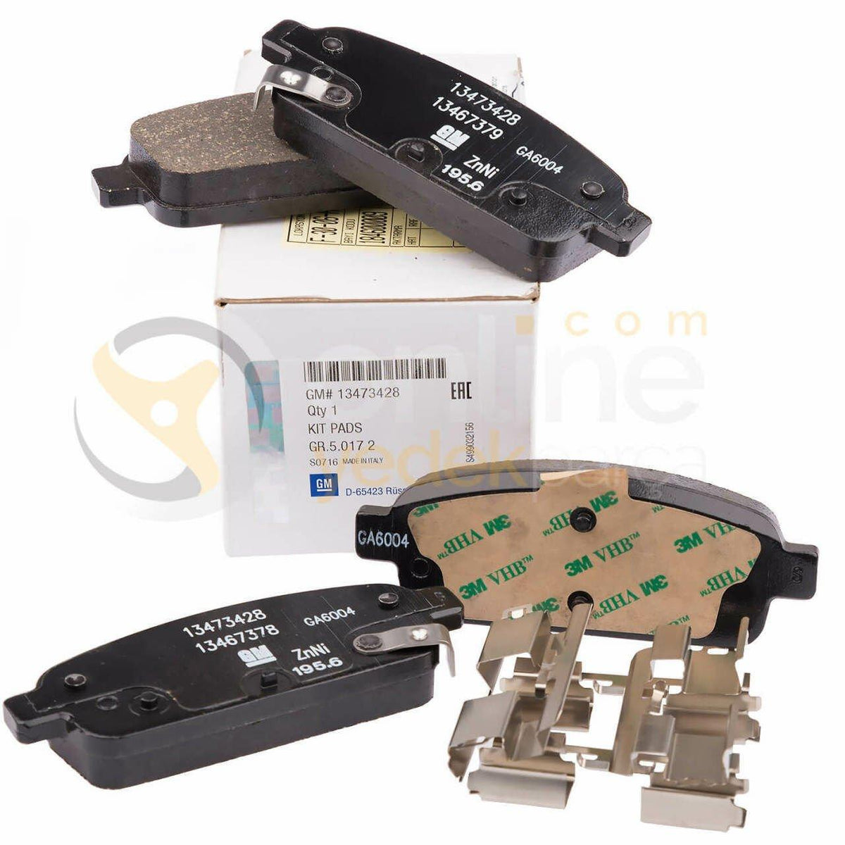 PSA Opel Astra J Rear Brake Pads - Original Manufacturer Product