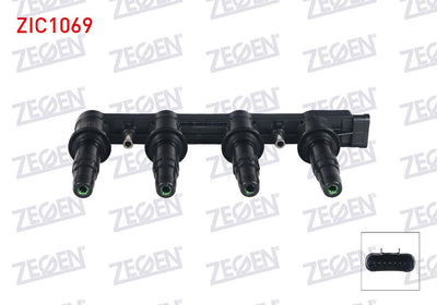 Zegen ZIC1069 Ignition Coil Opel Astra J 1.6i (A16xer-B16xer) 2009-2016 / Mokka 1.6 (A16xer-B16xer) 2012-/ Ch — Coils & Plugs