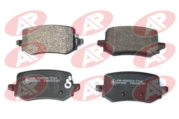 AP 05P2381 Brake Pad Rear with Wear Indicator Hyundai Tucson IV 2020-/ Kia Sportage V 2020 — Brake Pads