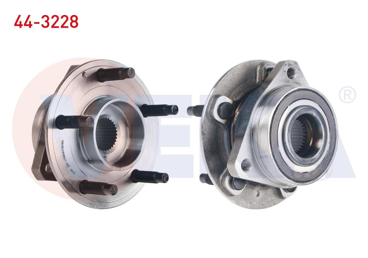 Veka 44-3228 Wheel Hub Left-Right with Bearing Front 5 Bjn ABS li Opel Insignia B 1.6 CDTi 2017 — Hub Assemblies