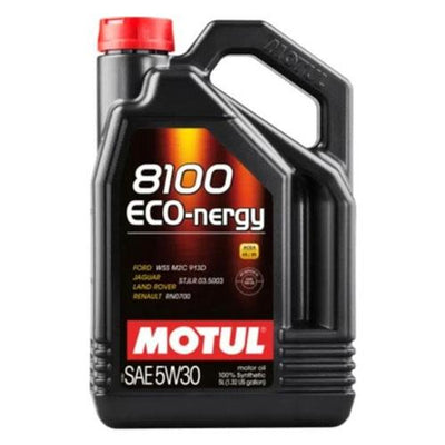 MOTUL 8100 Eco-Nergy 5W-30 Synthetic Motor Oil - Fuel Efficient & High Protection — Fluids & Chemicals