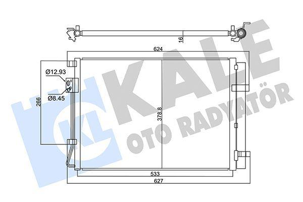 Kale Climate Radiator 358030 - Kia Rio 1.25 1.4 & Stonic 2016+ — Radiators & Fans