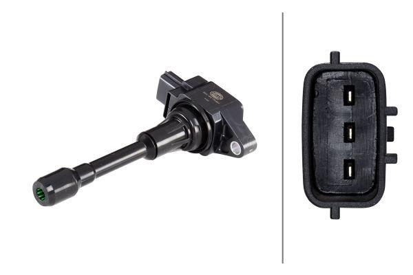 Hella 5DA193175-851 Ignition Coil Kalem Juke 1.6 10 Qashqai 2 1.6 10 Note 1.2-1.6 06 12 Micra 1.2 10 Koleos 2 — Coils & Plugs