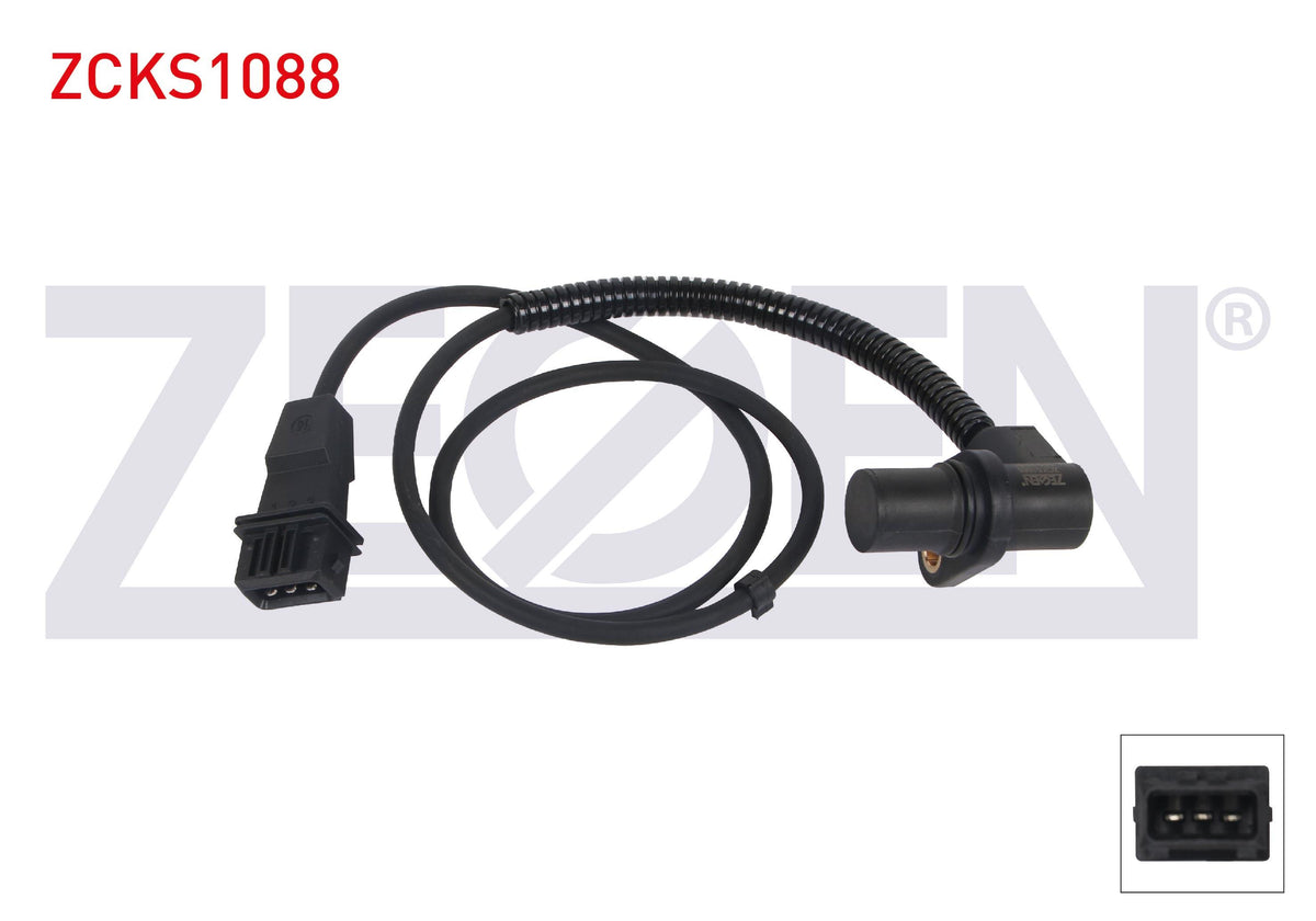 Zegen ZCKS1088 Crankshaft Speed Sensor Kablolu 840 mm Opel Astra F 1.8 I 16V C 18 Xel, X 18 Xe 1994-2001 / Vectra B 2.0 I 16V X 20 Xev, C 20 Sel 1995-2000