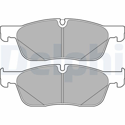 Delphi LP3188 Brake Pad — Brake Pads