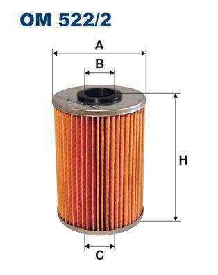 Filtron OM522-2 Oil Filter BMW E36 M41 95 > — Oil Filters