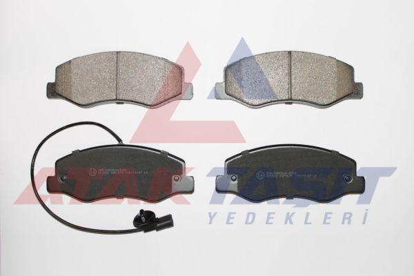 AP 05P1570 Brake Pad Rear with Connector Renault Master III (Fv) 2.3 dCi Pair Wheel 2010-/Opel Movano B 2.3 dCi — Brake Pads