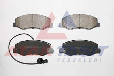 AP 05P1570 Brake Pad Rear with Connector Renault Master III (Fv) 2.3 dCi Pair Wheel 2010-/Opel Movano B 2.3 dCi — Brake Pads