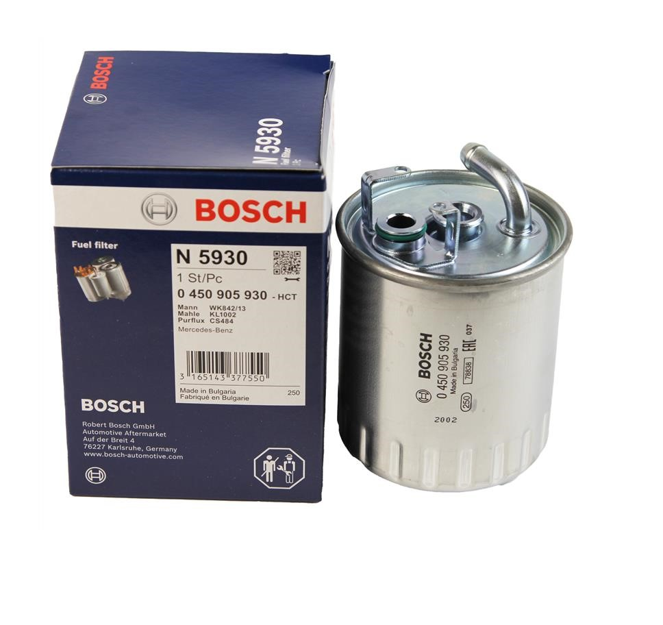 Mercedes W168 Case A170 Cdi Diesel Filter Bosch Brand