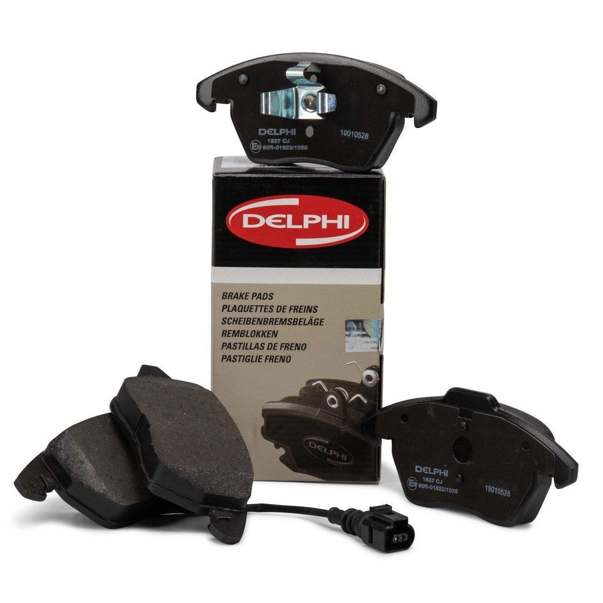 Delphi Front Brake Pads for Volkswagen Caddy 2004-2010