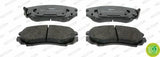 FERODO FDB1733 Front Brake Pad Set - Reliable Stopping Power — Brake Pads