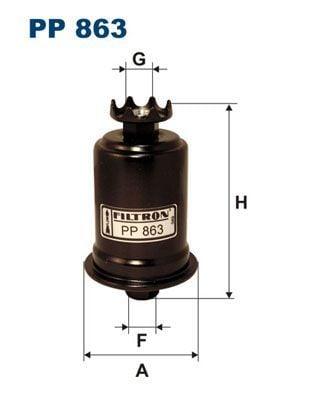 filtron pp863 fuel filter, hyundai accent fuel filter, fuel filter specifications FILTRON PP863 | Fuel Filter for 95-00 Hyundai Accent 1.3-1.5 12V-16V FILTRON PP863 | Fuel Filter for 95-00 Accent filtron, fuel-filter, hyundai-accent, car-parts, automotive-replacement, engine-performance, mechanic-tools, vehicle-maintenance, auto-accessories, ai-generated