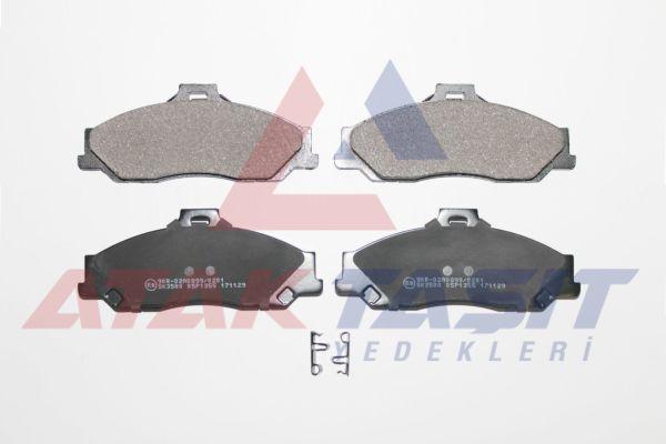 AP 05P1355 Brake Pad Front Ford Ranger 2.5 TDCi 4X4 1999-2002 / Ranger 2.2 TDCi 1999-2002 / Ranger 3.0 TDCi 1999-2002 / Mazda B Series (Un) 2.5 D 4X2 1998-2006 / B Series (Un) 2.5 TD 4X4 1998