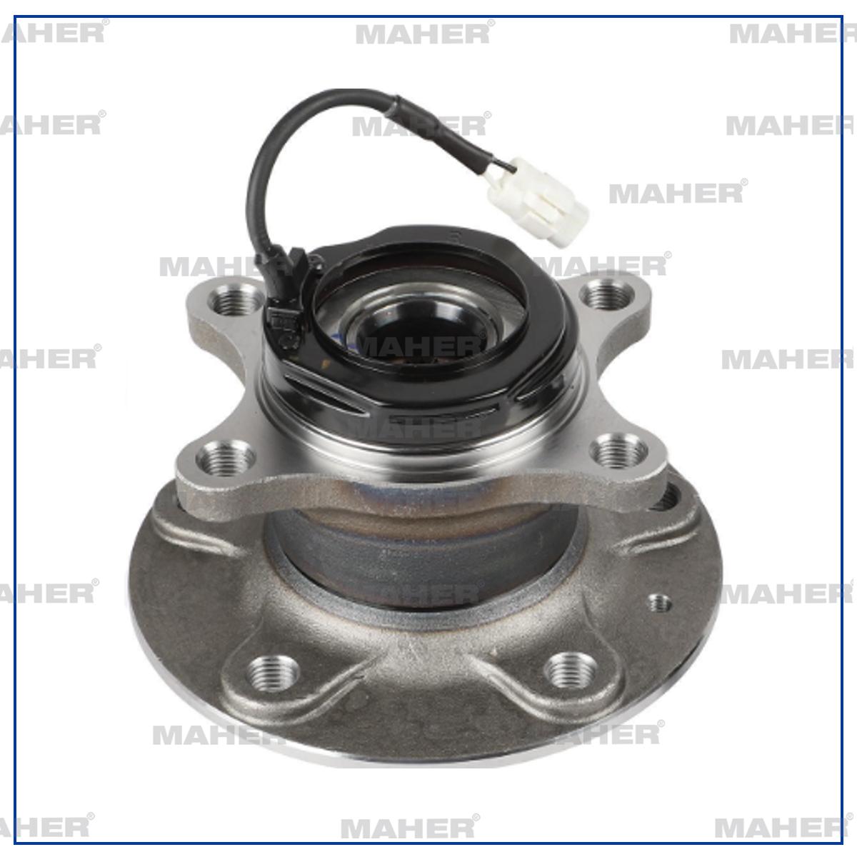 MAHER 30127 Wheel Hub Corolla 19= Rear 1.6 / 1.8 Hybrid-Gasoline — Hub Assemblies
